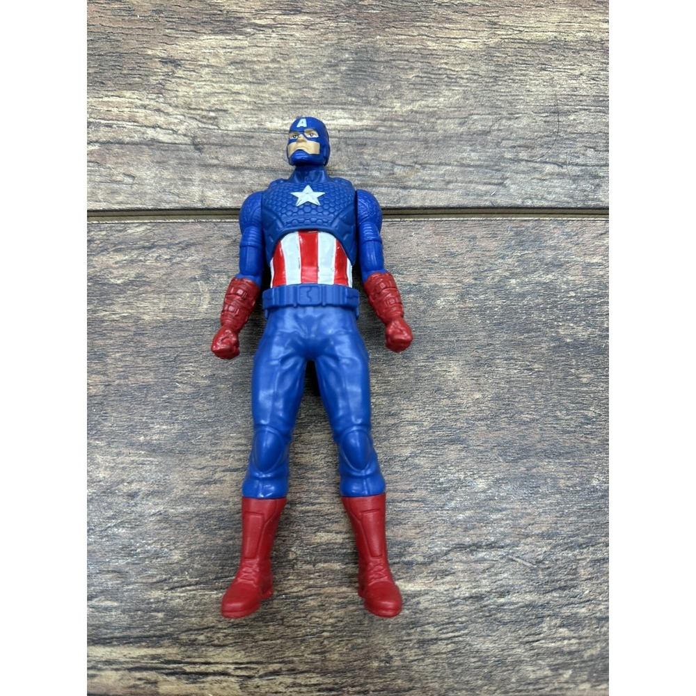 Marvel Avengers Captain America Action Figure Blue Red White‎ 6 Inch Toy